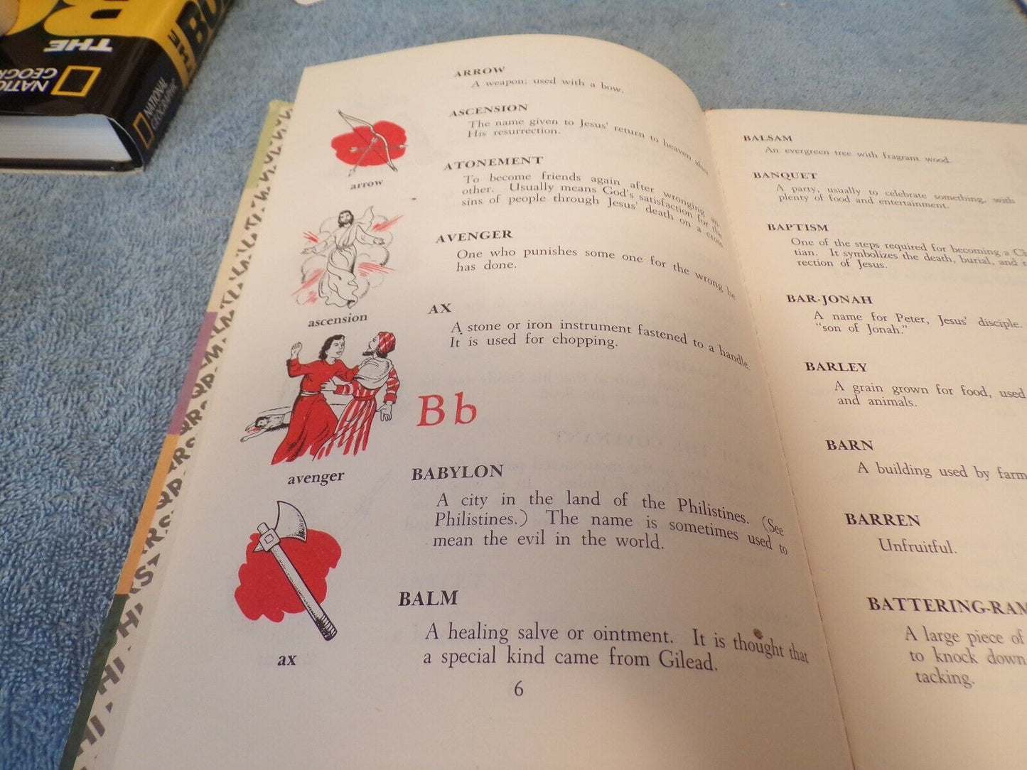 My Bible Dictionary with Pictures 1954 Printing