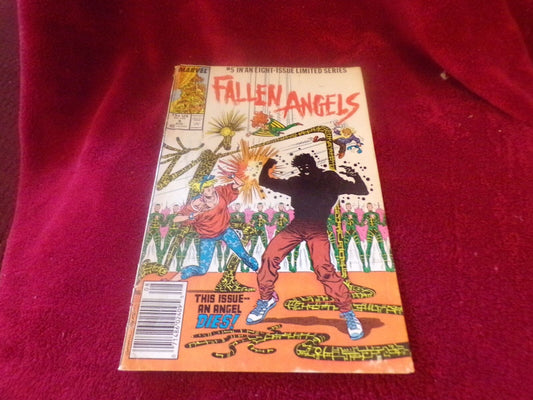 Marvel Comics Limited Series: Fallen Angels #5 (Aug 1987, Marvel)