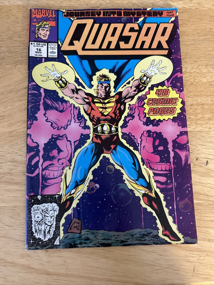 Journey into Mystery Part 4 Quasar Marvel Comics, Issue # 16