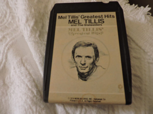 Mel Tillos' Greatest Hits Vintage 8-Track Tape