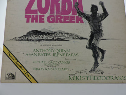 ZORBA THE GREEK  MUSIC BY: MIKIS THEODORAKIS RECORD ALBUM
