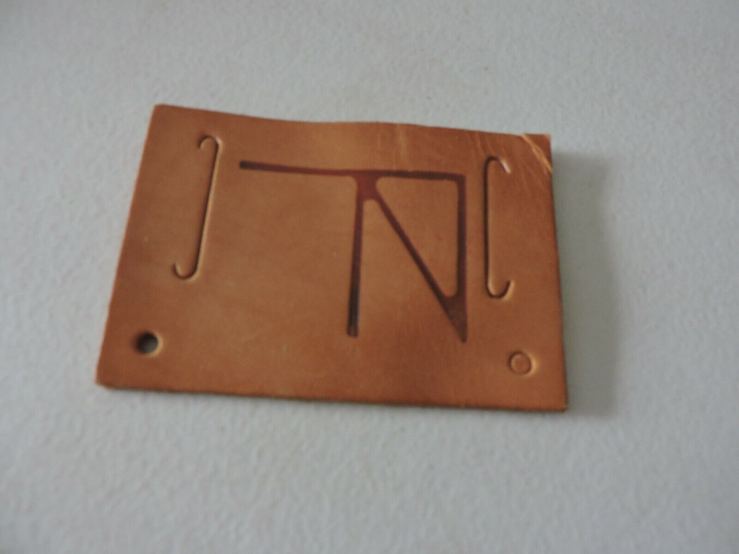 Camp Naish Leather Handmade Belt Cover  3.75 X 2.5 Inches