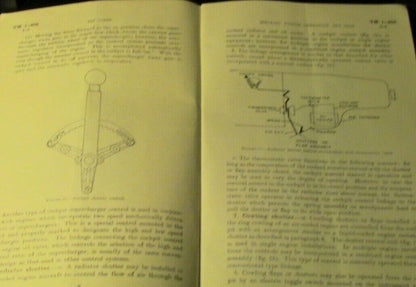 1940 Printing: War Department Technical Manual: Aircraft Engine Operation & Test