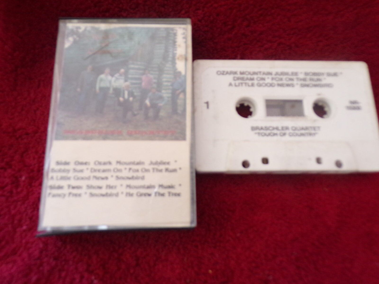 Braschler Quartet: "Touch of Country" Music Cassette Tape (Vintage, Working)