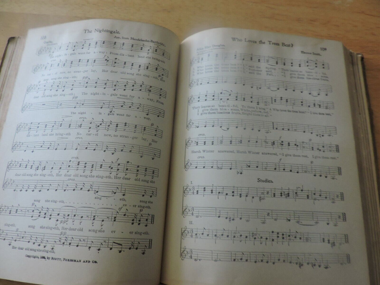 THE MODERN MUSIC SERIES:  ALTERNATE THIRD BOOK BY: ELEANOR SMITH 1903