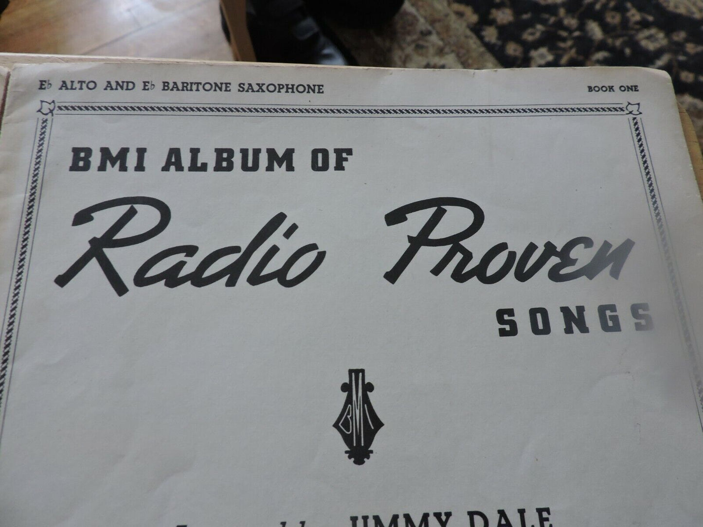 BMI ALBUM OF RADIO PROVEN SONGS ARRANGED BY JIMMY BALE 1940 (2)
