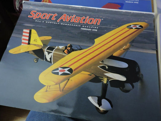 SPORT AVIATION EAA'S  MAGAZINE FEBRUARY, MARCH,JUNE, AUGUST-NOVEMBER  1998