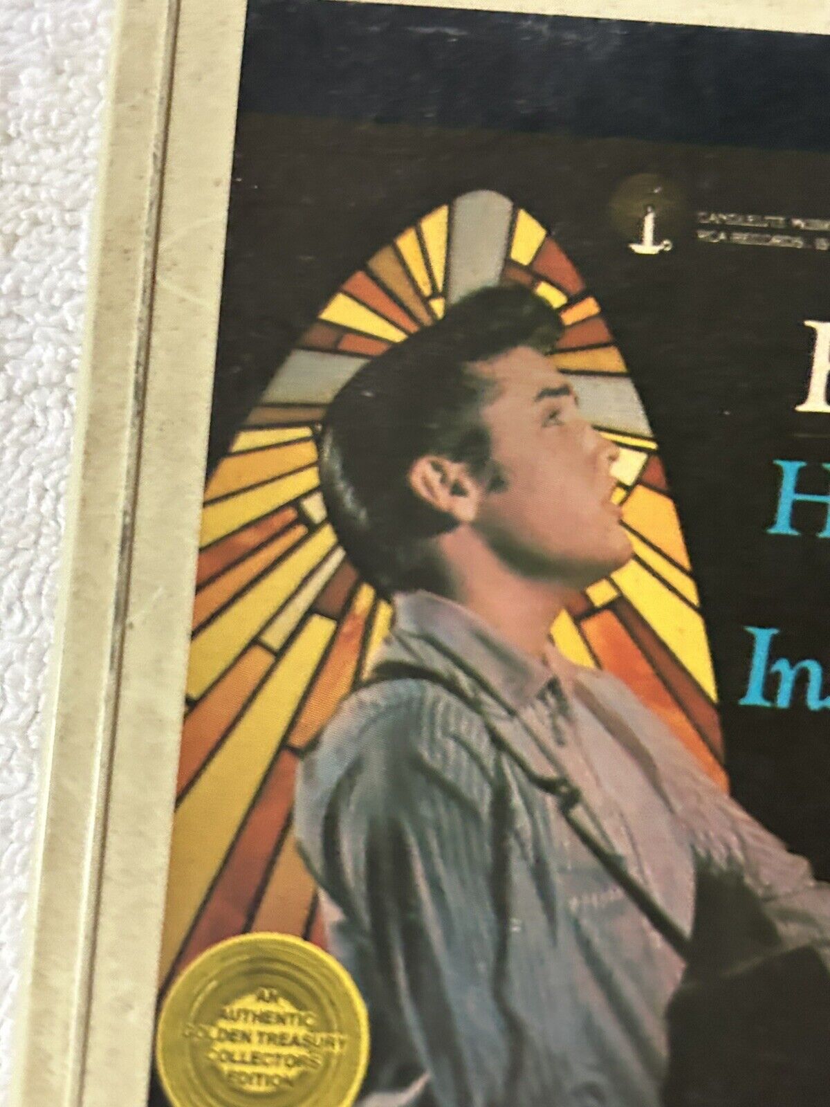 8 TRACK TAPE:   ELVIS HIS SONGS OF INSPIRATION 1972