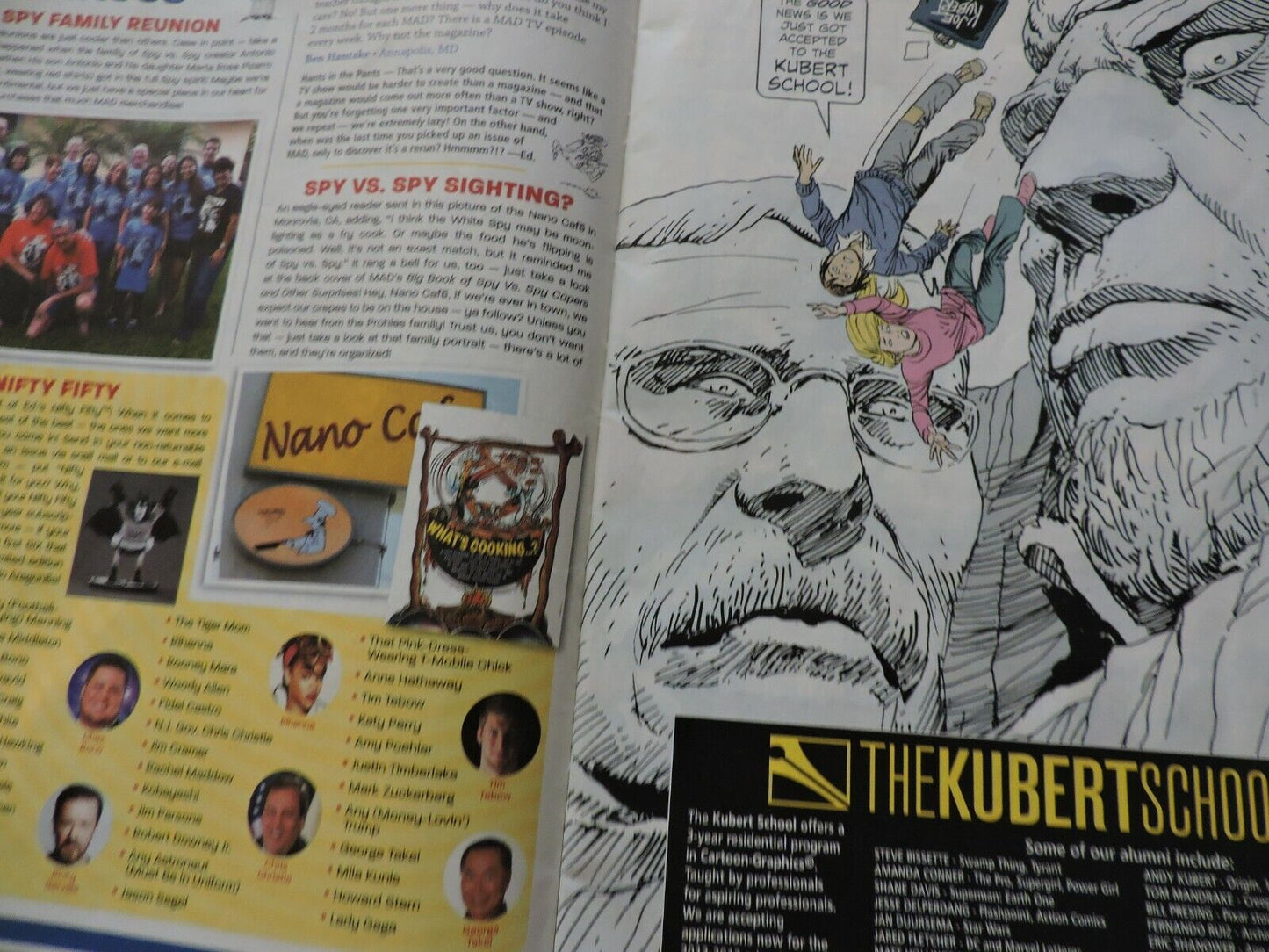 MAD MAGAZINE NUMBER 514 APRIL 2012 UNGRADED "MIKE & MOLLY"