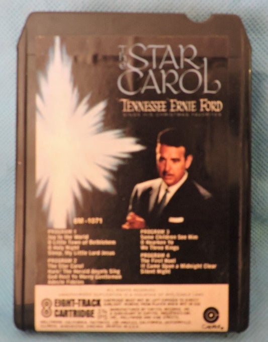 TENESSEE ERNIE FORD THE STAR CAROL 8-TRACK