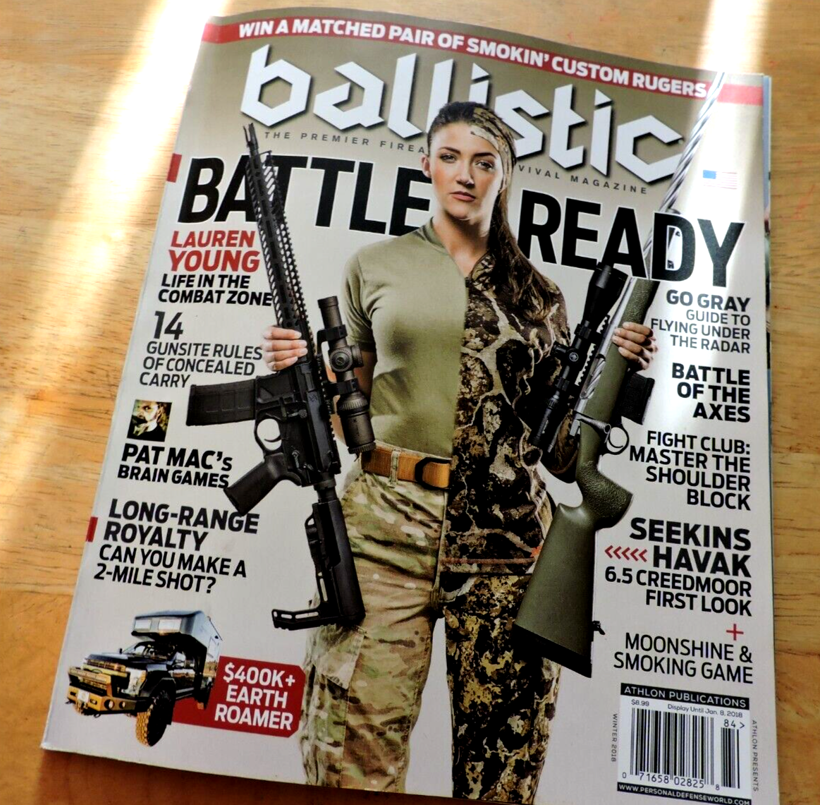 BALLISTIC MAGAZINE BATTLE READY WINTER 2018
