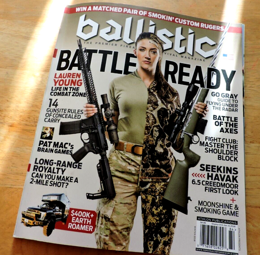 BALLISTIC MAGAZINE BATTLE READY WINTER 2018