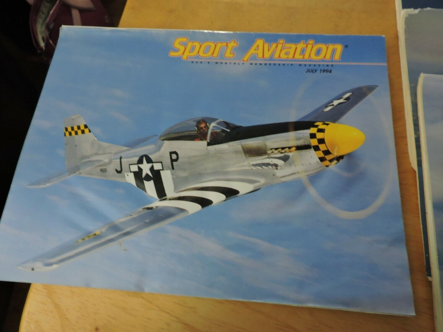 SPORT AVIATION EAA'S MONTHLY MAGAZINE, 1994 MAY-SEPTEMBER, DECEMBER (6)