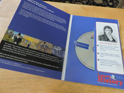LEARN OUR HISTORY: SONGS OF OUR NATION: HISTORY OF AMERICA'S MUSIC DVD 2014-2017