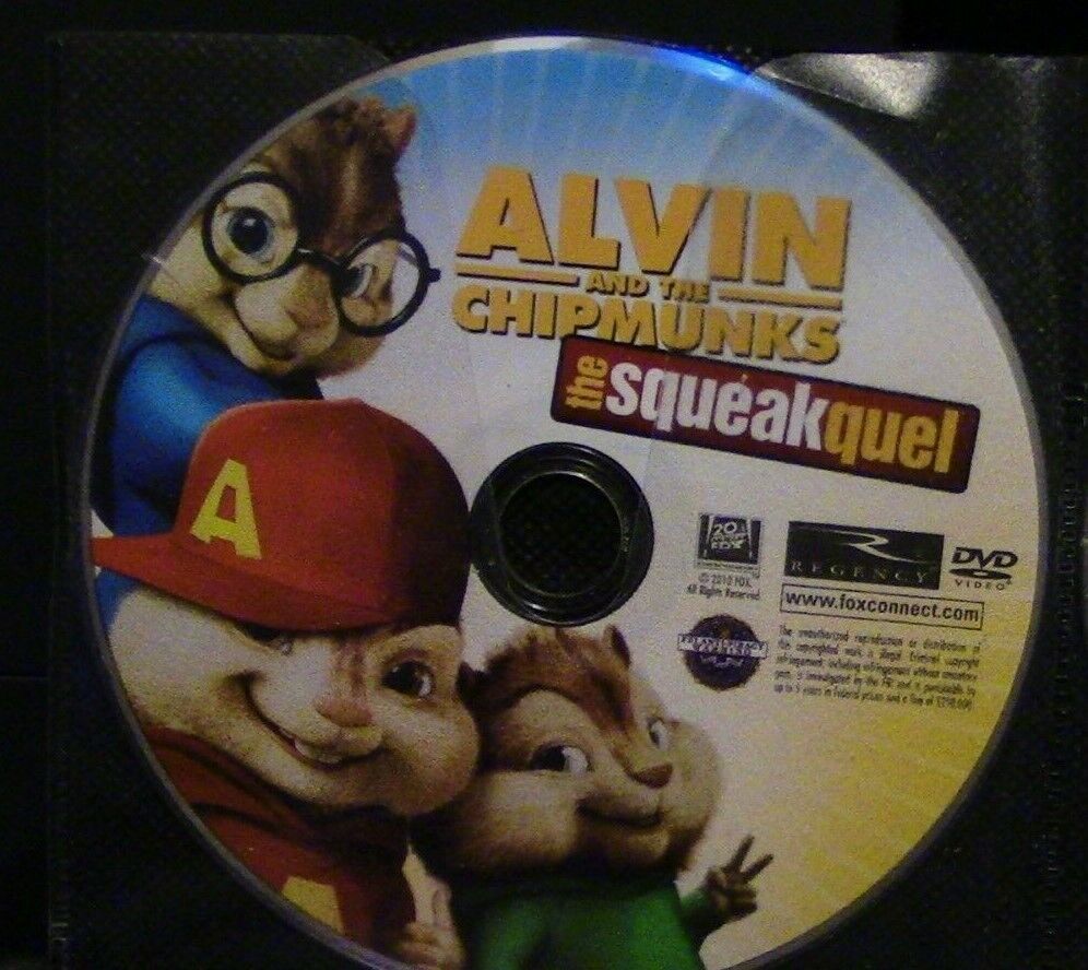 Alvin and The Chipmunks-The Squeakquel DVD