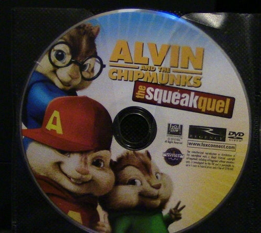 Alvin and The Chipmunks-The Squeakquel DVD