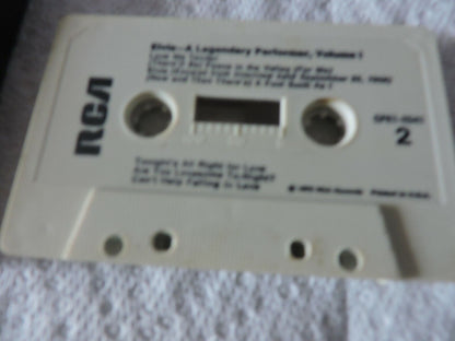 Elvis - A Legendary Performance, Volume 1 (Vintage, Working Cassette)