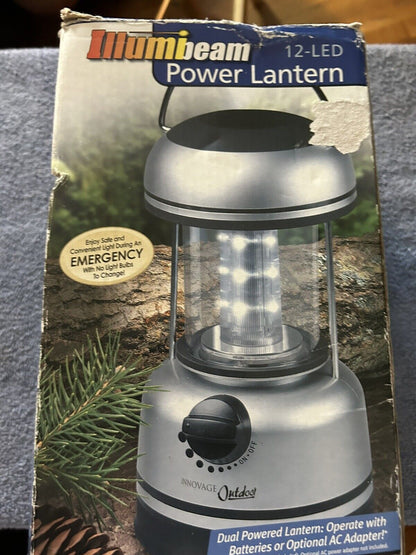 POWER LANTERN--MUMIBEAM 12 LED NIB 10 X4.5 INCHES