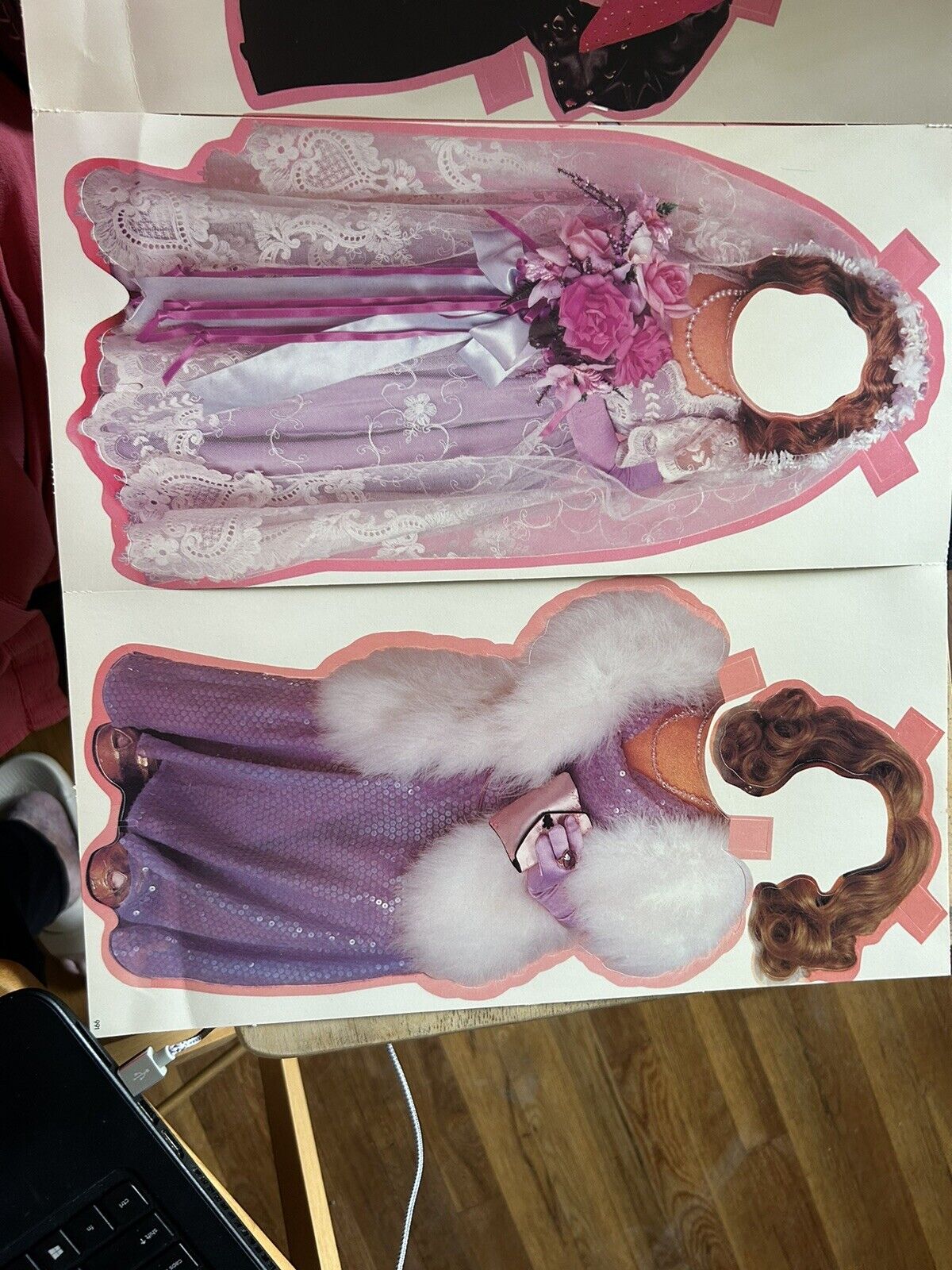 MISS PIGGY PAPER DOLL--COLORFORMS--1980