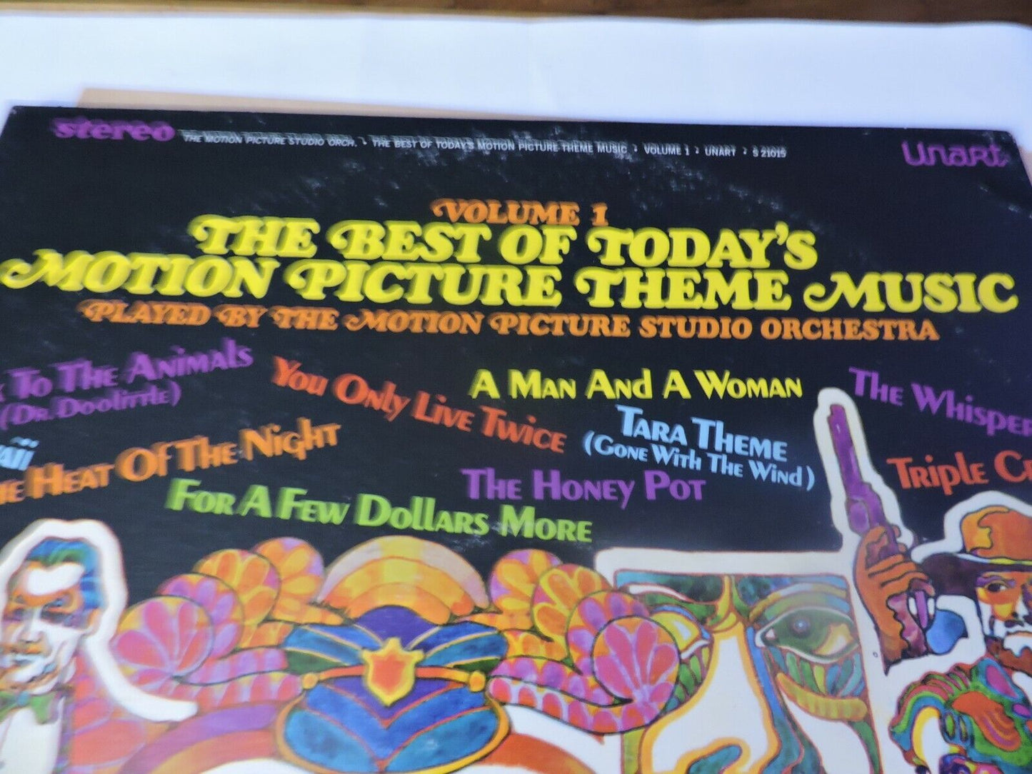 VOLUME 1 THE BEST OF TODAY'S MOTIONPICTURE THEME MUSIC RECORD