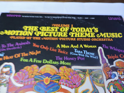 VOLUME 1 THE BEST OF TODAY'S MOTIONPICTURE THEME MUSIC RECORD