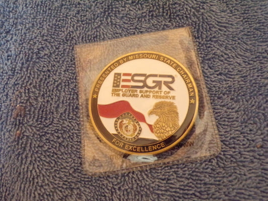 Missouri Employers Support of the Guard & Reserve Challenge Coin