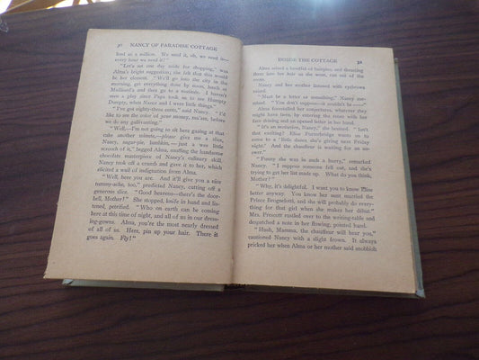 Nancy of Paradise Cottage By Shirley Watkins Hardback 1921