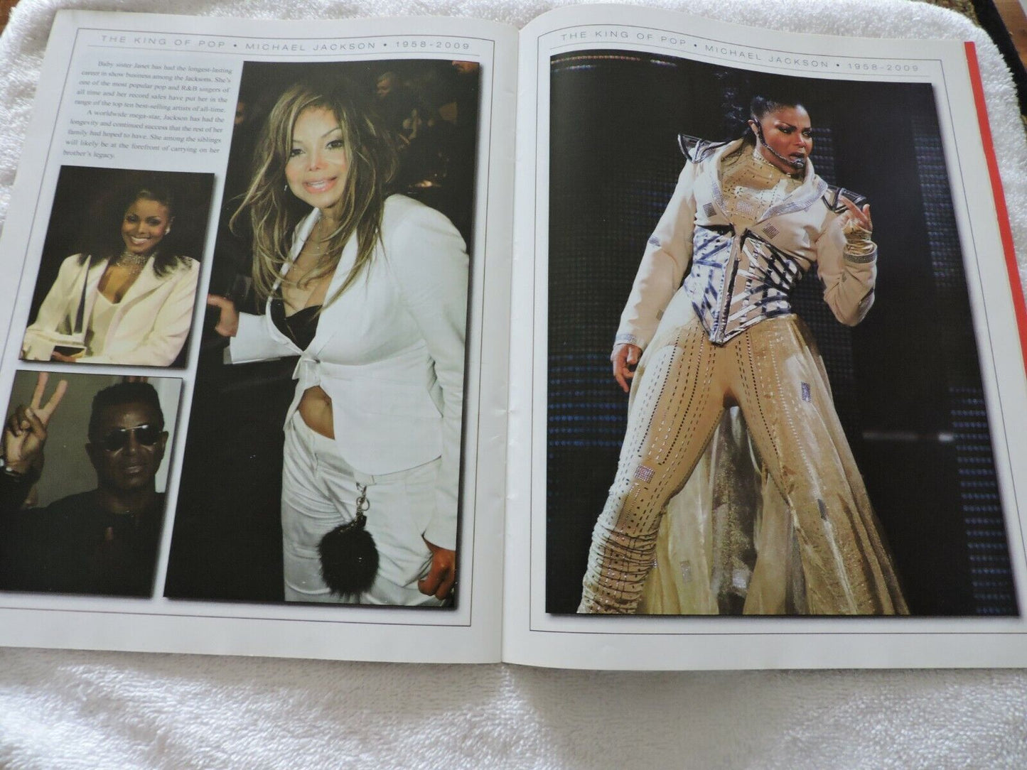 THE KING OF POP MICHAEL JACKSON 1958-2009 COLLECTOR'S PHOTO GALLERY
