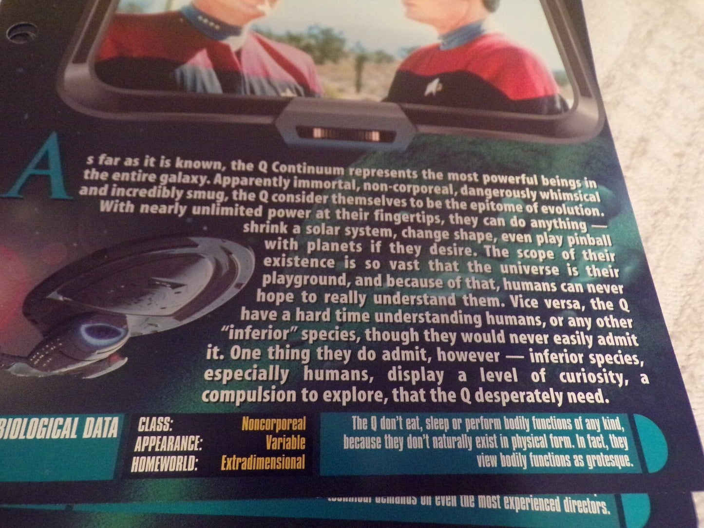 Star Trek: Voyager Movie Info Cards (Seasons 2, 4, 5)