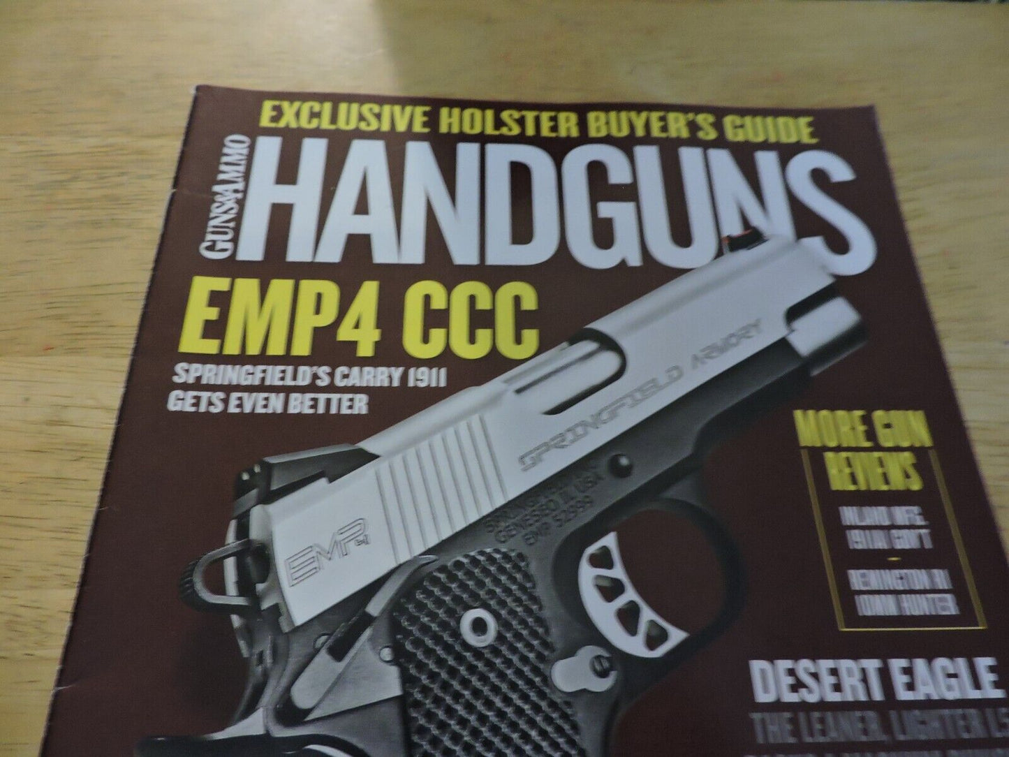 HANDGUNS  JUNE/JULY 2017  EXCLUSIVE HOLSTER BUYER'S  GUIDE