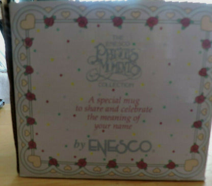 PRECIOUS MOMENTS MUG COLLECTION:  "WHAT'S IN A NAME"  NIB