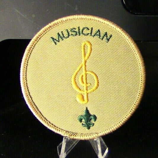 Official BSA: Musician Patch (Brand New/Never issued)