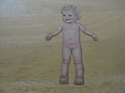 BABY PAPER DOLLS--7x4.5 INCHES