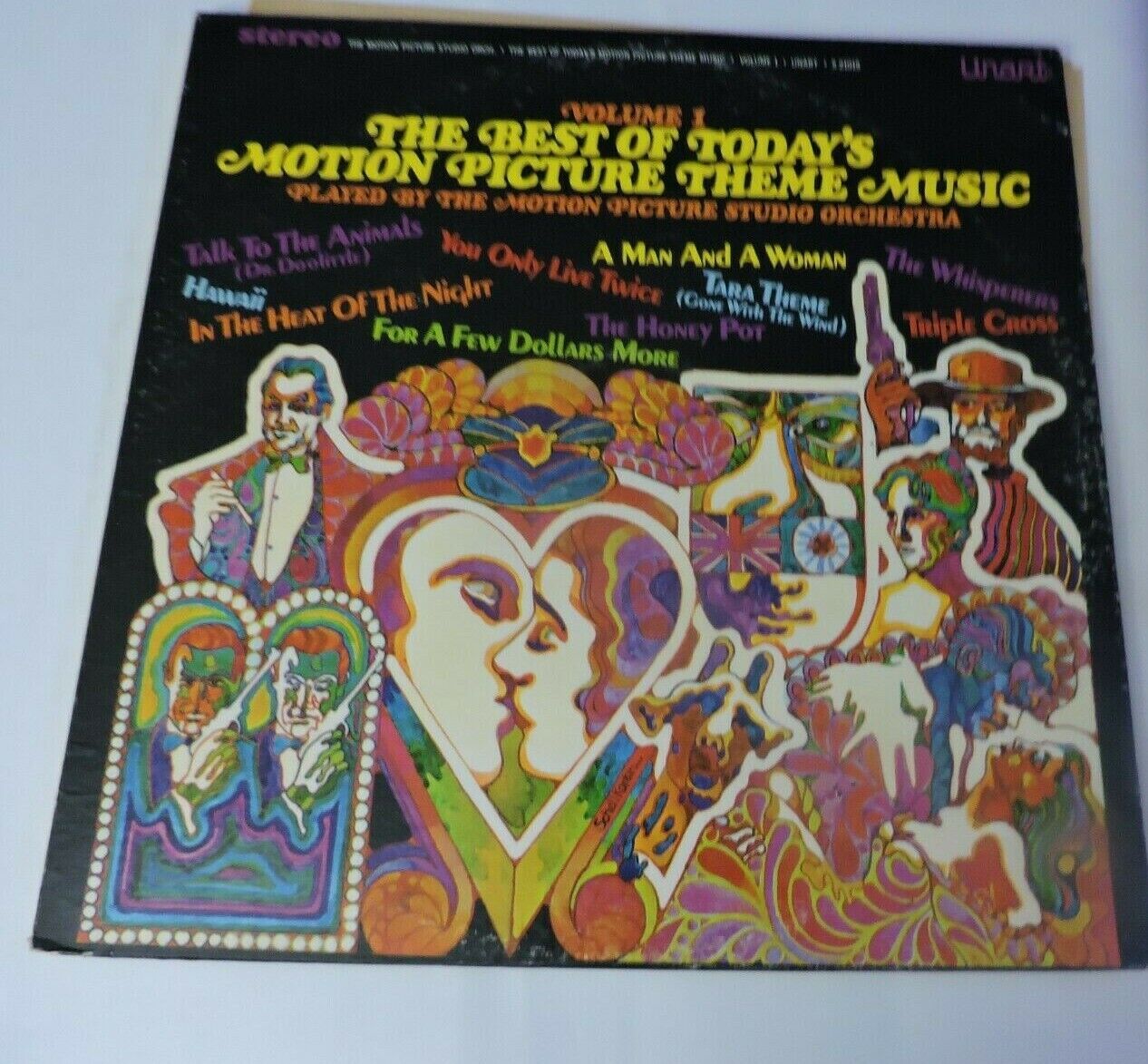 VOLUME 1 THE BEST OF TODAY'S MOTIONPICTURE THEME MUSIC RECORD