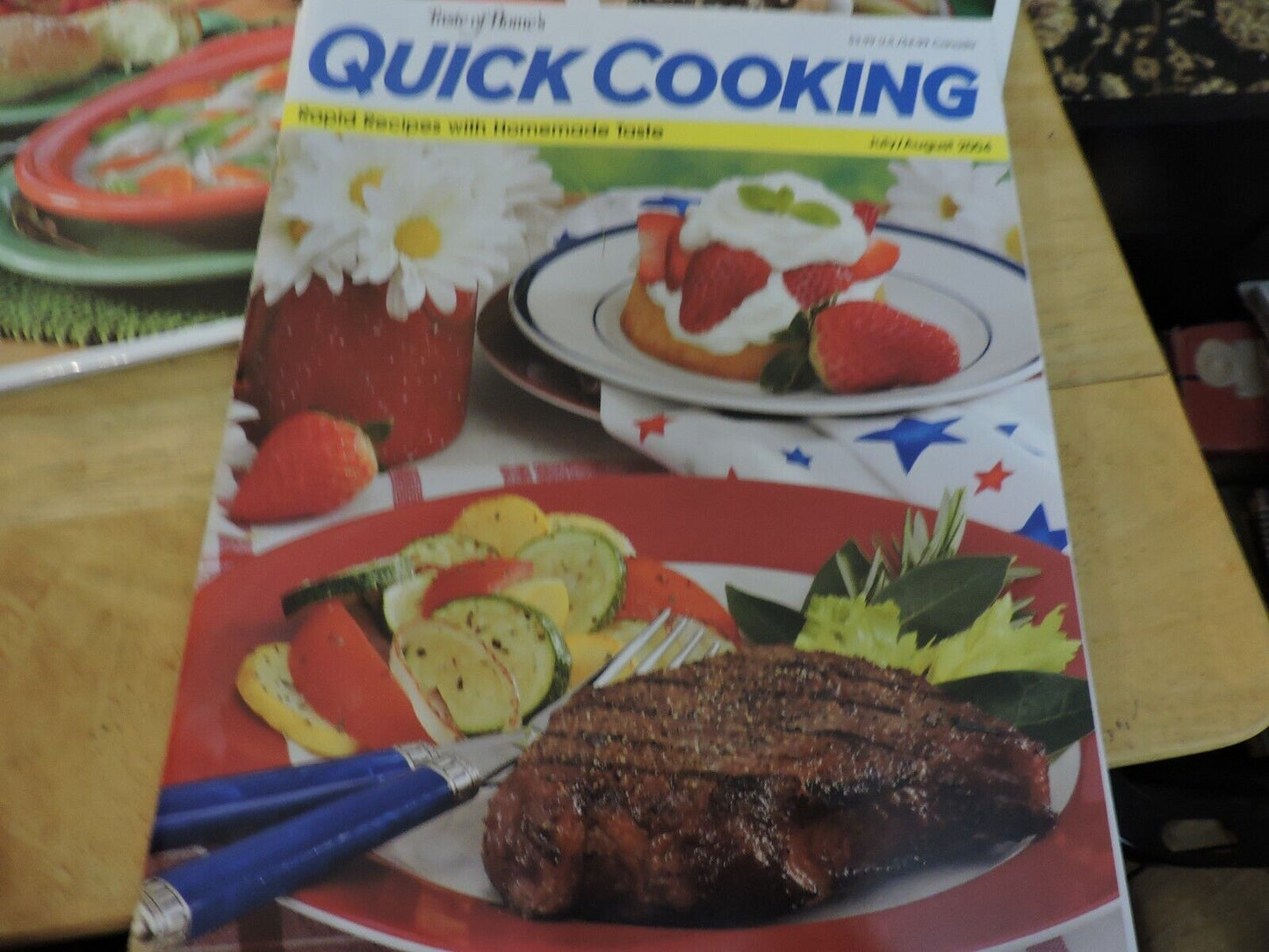 TASTE OF HOME'S QUICK COOKING MAGAZINES (5) 2004