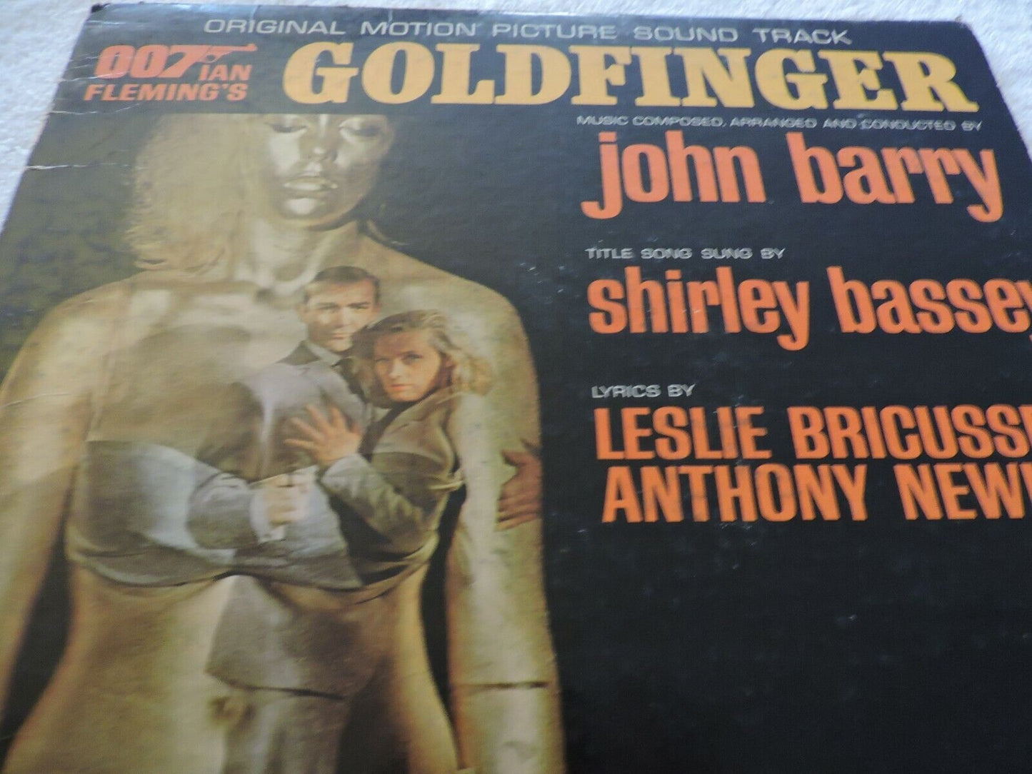 007 IAN FLEMING'S GOLDFINGER ORIGINAL MOTION PICTURE SOUND TRACK