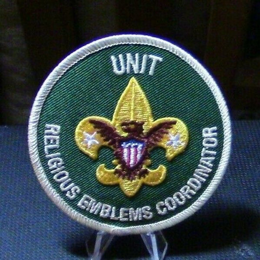 BSA: Unit Religious Emblems Coordinator Uniform Patch