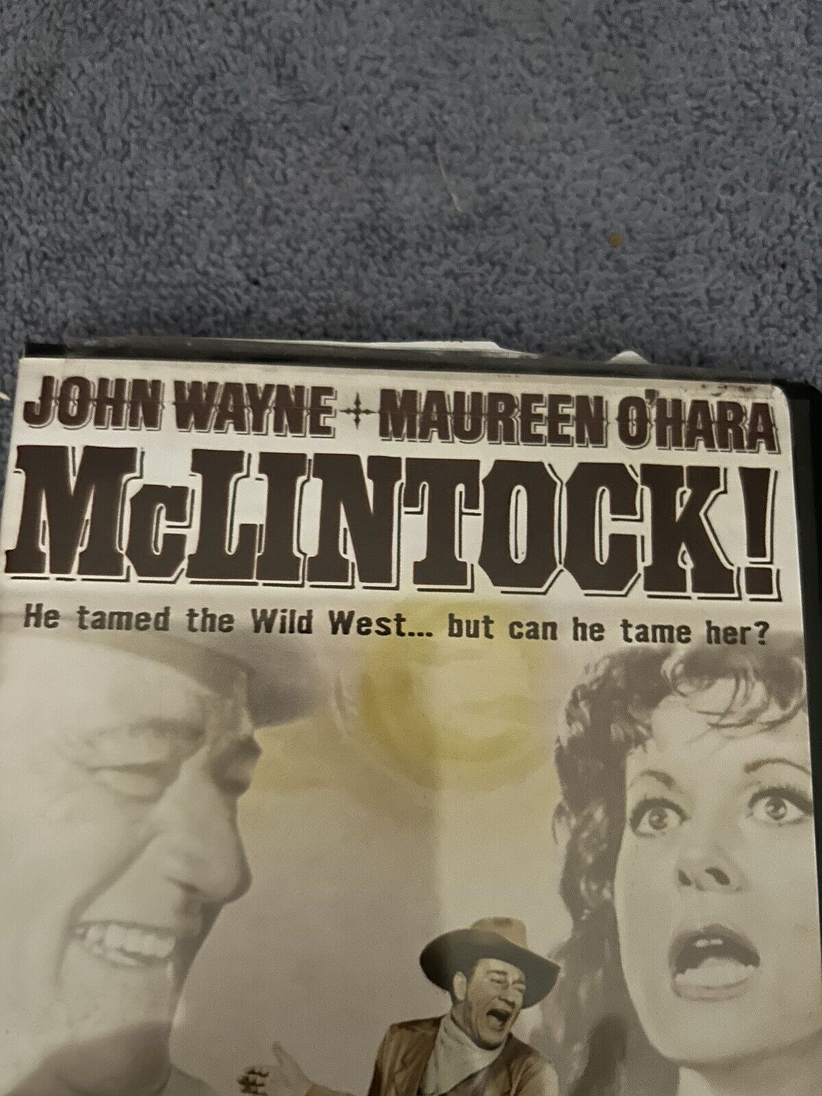 MCLINTOCK!   JOHN WAYNE, MAUREEN O'HARA 2002