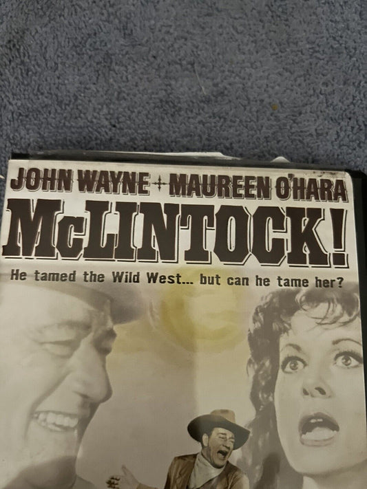 MCLINTOCK!   JOHN WAYNE, MAUREEN O'HARA 2002