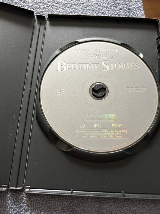 Bedtime Stories DVD, 2008) WALT DISNEY/ADAM SANDLER