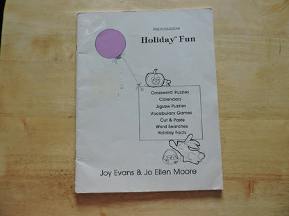 Reproducable Holiday Fun Book (Teachers/ Home Schoolers)