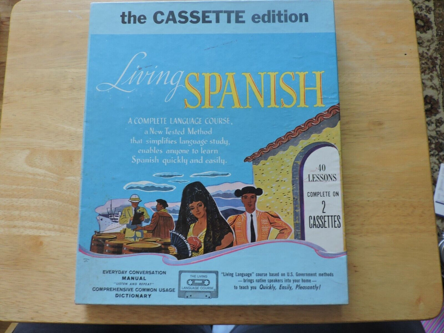 Living Spanish The Cassette Edition--1968