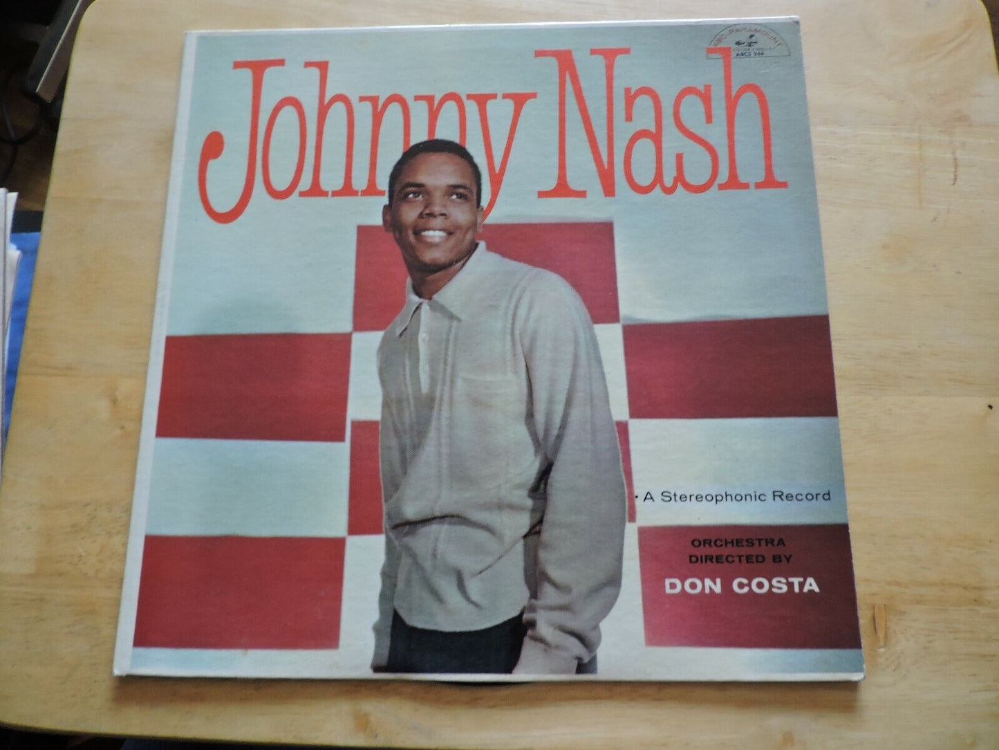 Johnny Nash Vinyl Album 1958 33 1/3 RPM