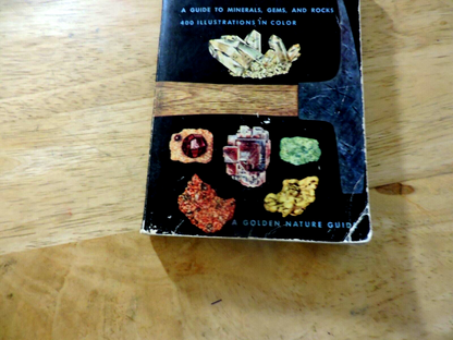 ROCKS AND MINERALS a Golden Nature Guide by Zim and SCHAFFER 1957
