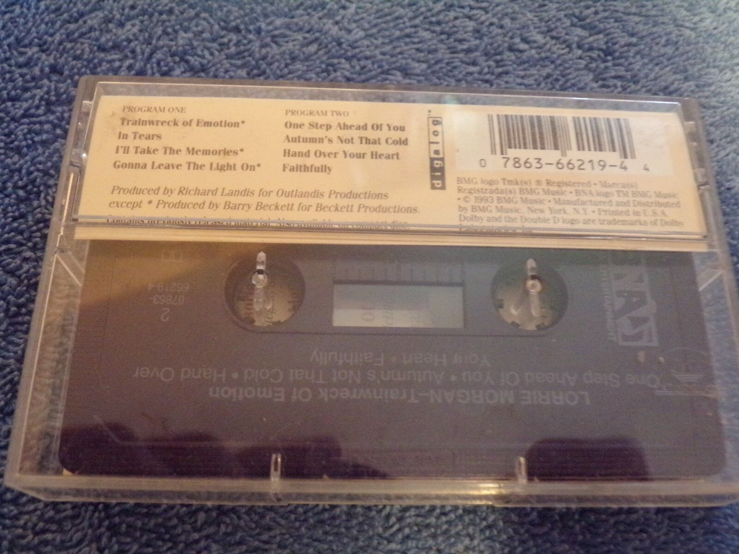 Trainwreck of Emotion by Lorrie Morgan (Cassette, Apr-1993, BNA)