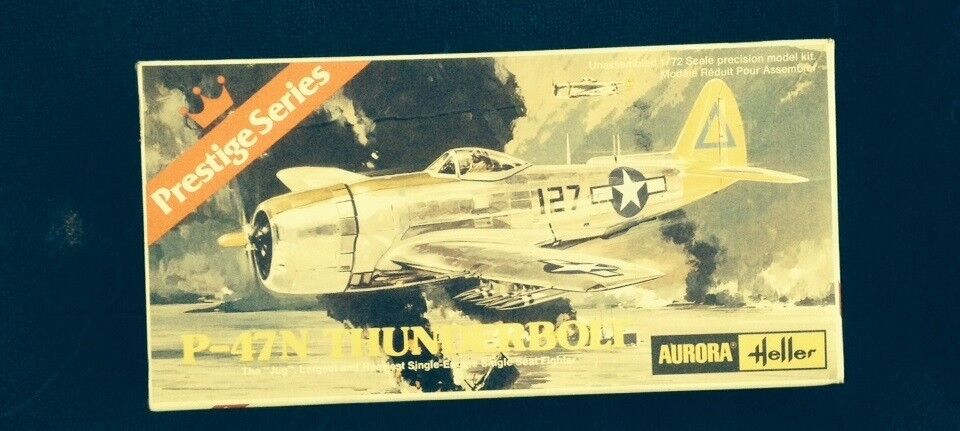Heller 1:72 P-47 N THUNDERBOLT Model Kit #6603