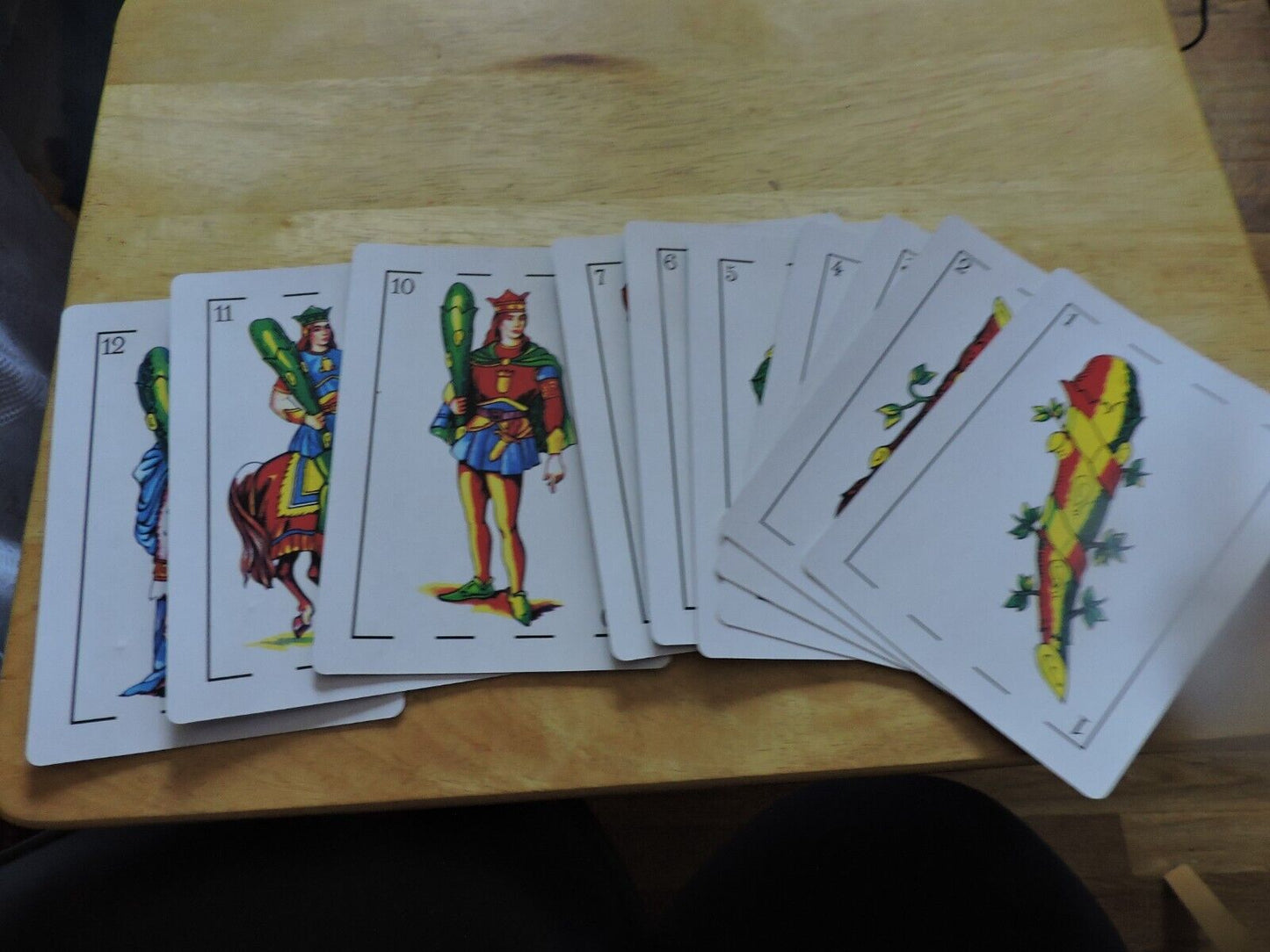 PUERTO RICO SPANISH PLAYING CARDS 7X5 INCHES NIB