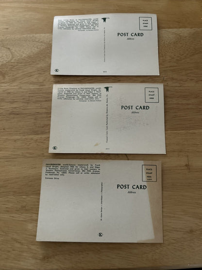 Postcard from Fallingwater Pennsylvania Set of 11