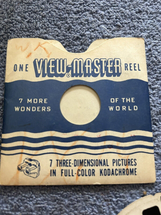VIEW MASTER 3D REELS: THE CAT TRAPPER  SINGLE REEL--OPENED PACKAGE