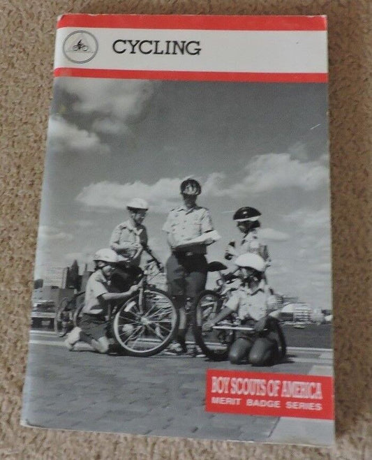 Merit Badge Series "Cycling" Pamphlet 1999 Printing of the 1996 Edition